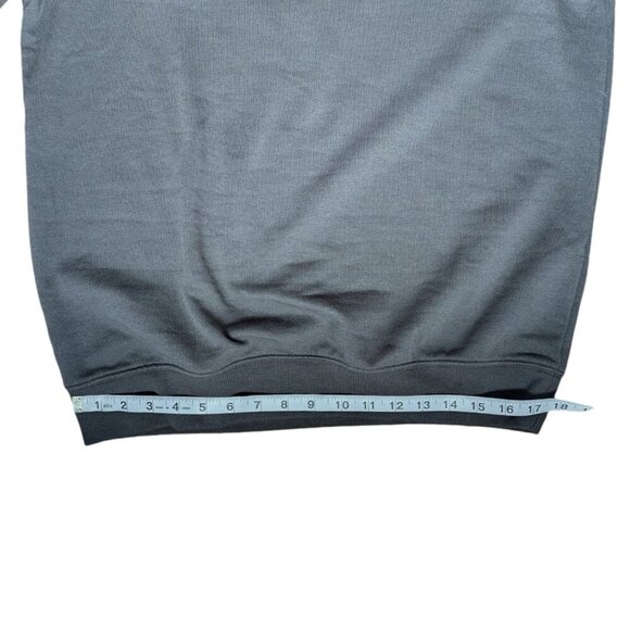 H&M Charcoal Oversized Crewneck Sweater Men Size Medium - Picture 8 of 12